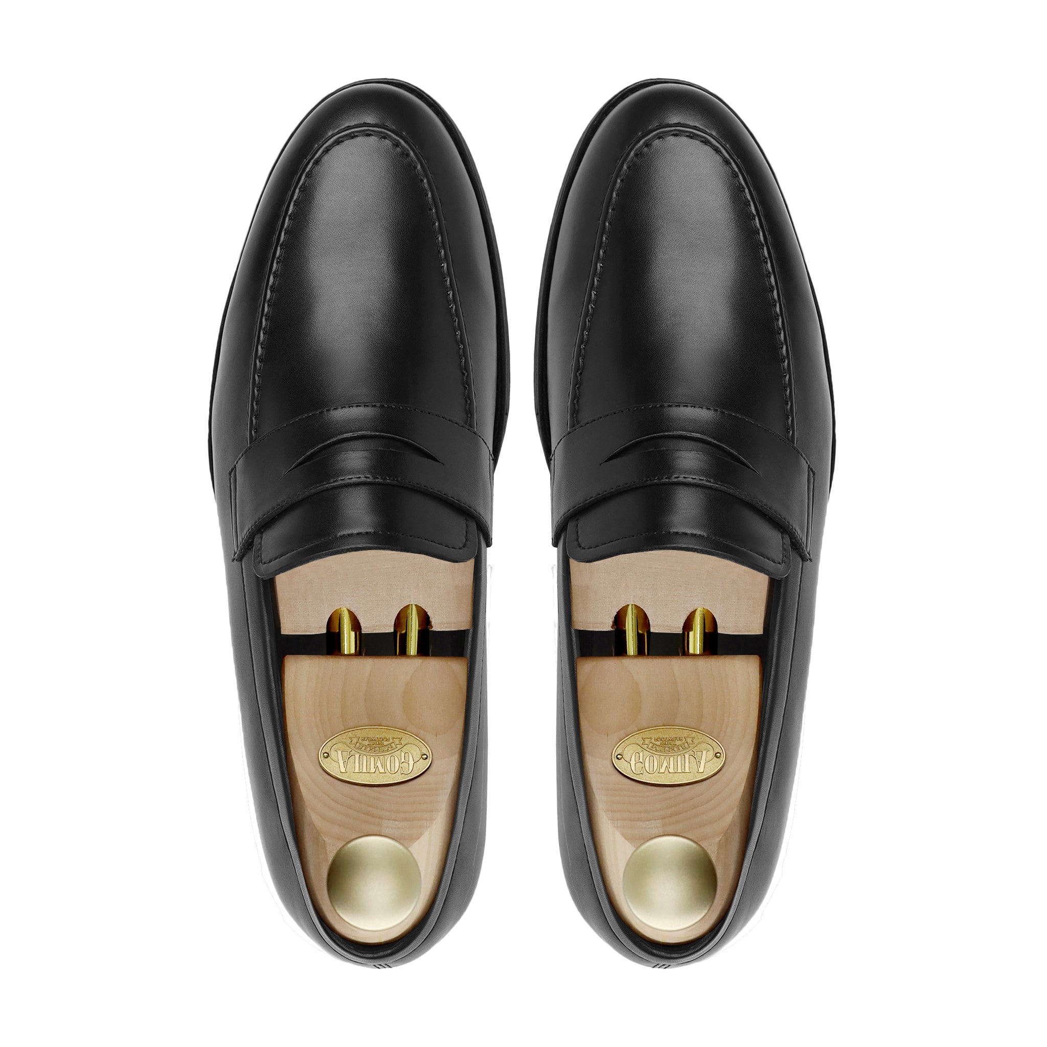 Alton - Men's Black Calf Leather Loafer