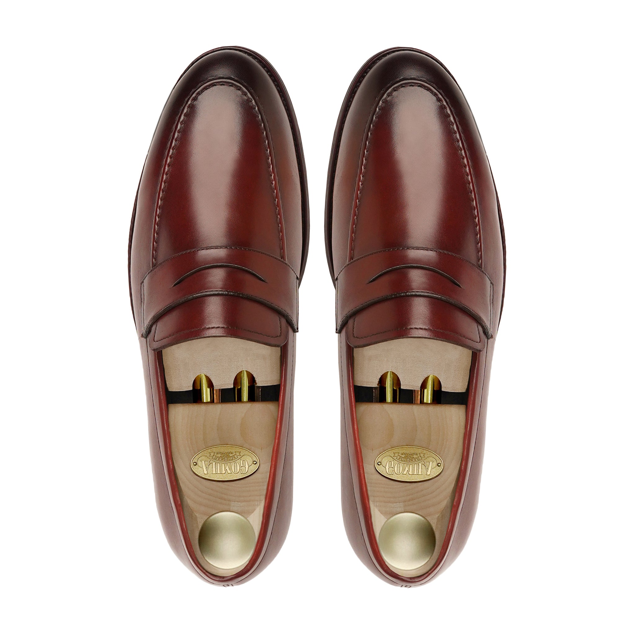 Alton - Men's Oxblood Calf Leather Loafer