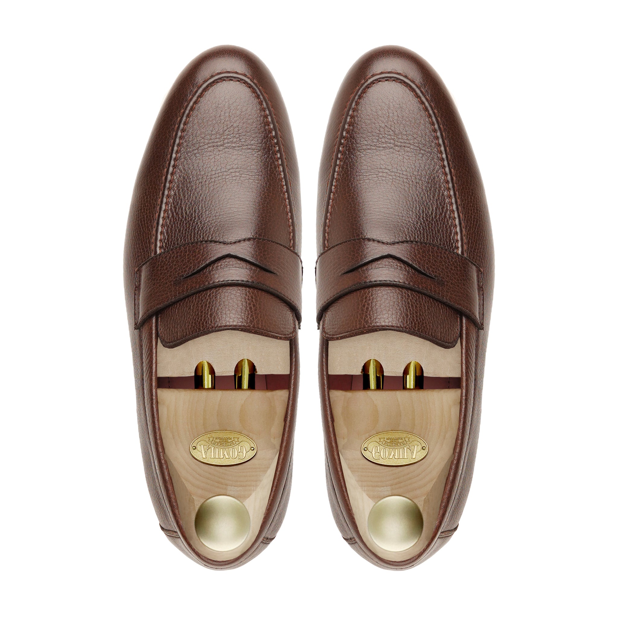 Argenta - Men's Dark Brown Calf Leather Loafer