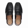 Canan - Men's Black Calf Leather Sandal