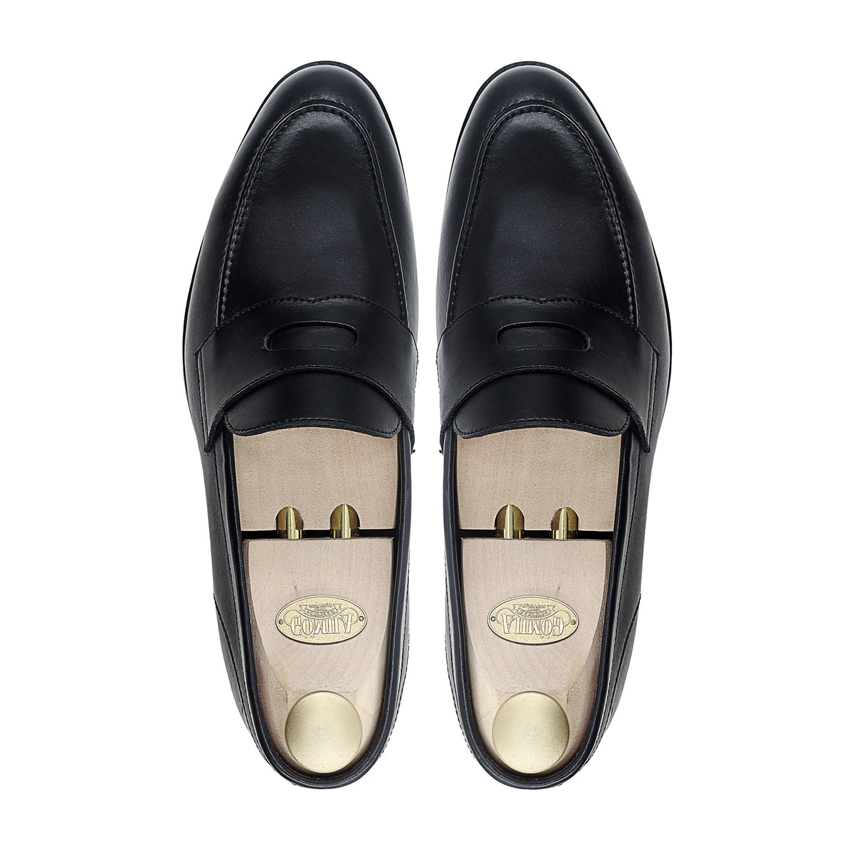 Dozier - Men's Black Calf Leather Loafer