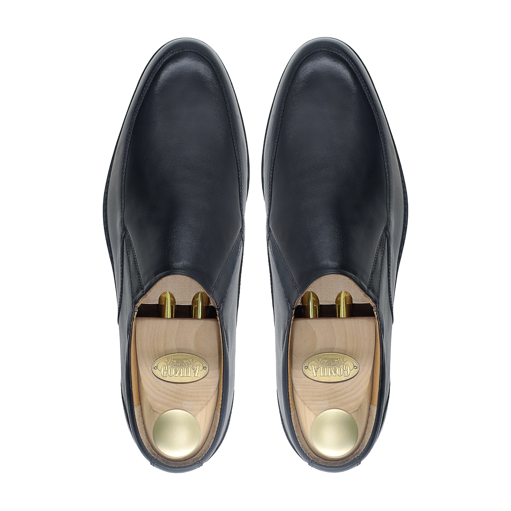 Evita - Men's Black Calf Leather Loafer