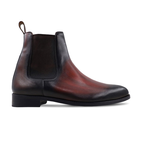 Alante - Men's Burnished Oxblood Calf Leather Chelsea Boot