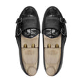 Hachi - Black Calf Leather Double Monkstrap