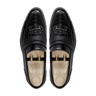 Askari - Men's Black Patent Leather Loafer