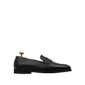 Jefe - Men's Black Pebble Grain Leather Loafer