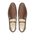 Doris - Men's Brown Calf Leather Driver Shoe
