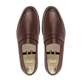 Gonzalo - Men's Oxblood Pebble Grain Leather Loafer