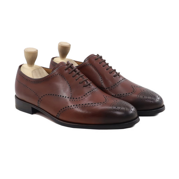 Nagisa - Men's Oxblood Calf Leather Wholecut Shoe