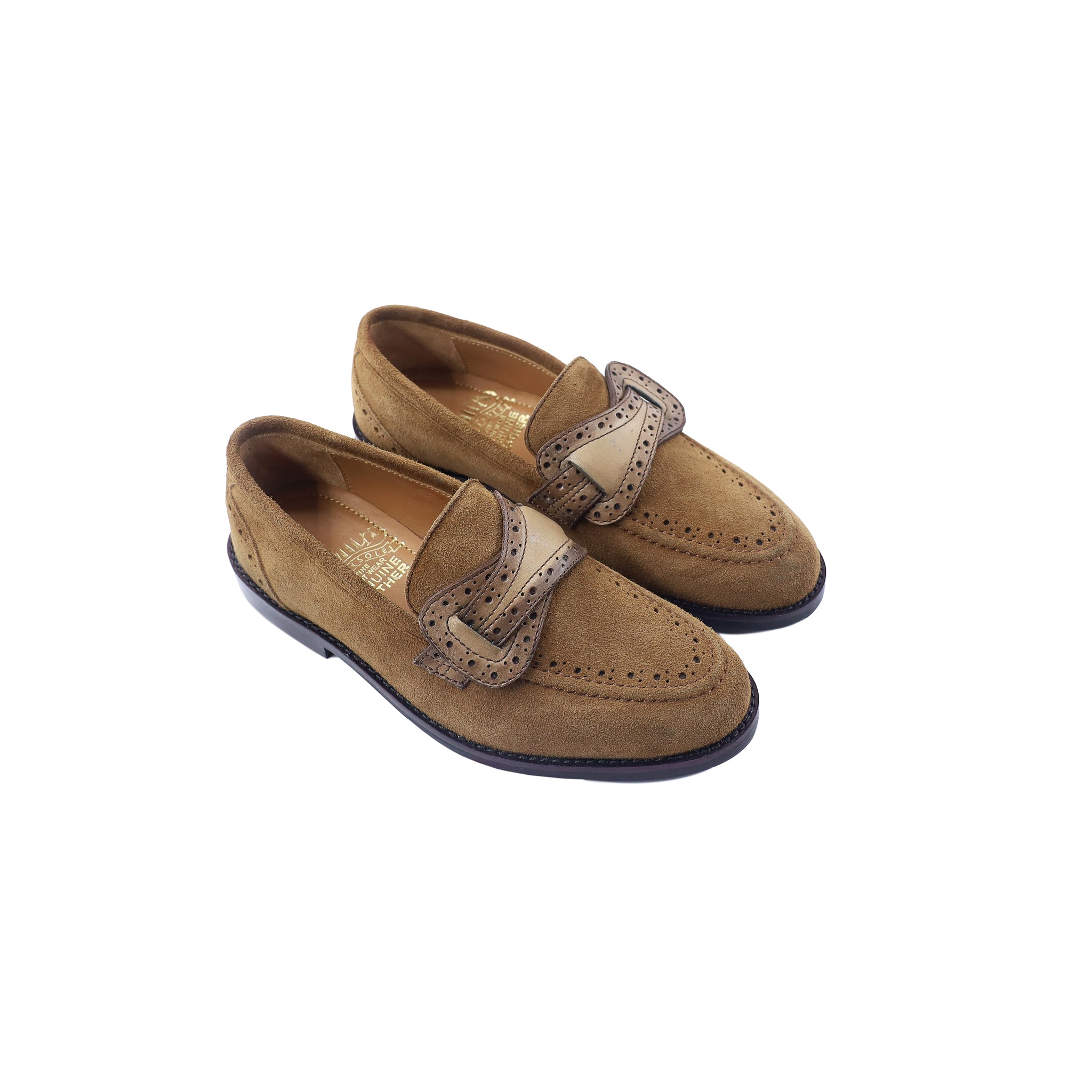 Ceduna - Kid's Camel Kid Suede Loafer (5-12 Years Old)