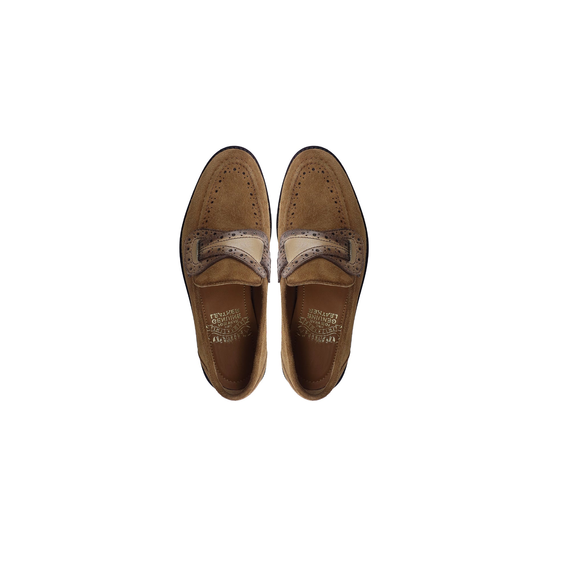 Ceduna - Kid's Camel Kid Suede Loafer (5-12 Years Old)