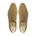 Teijo - Men's Camel Kid Suede Derby Shoe