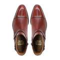 Jumbaz - Men's Oxblood Calf Leather Jodhpur Boot
