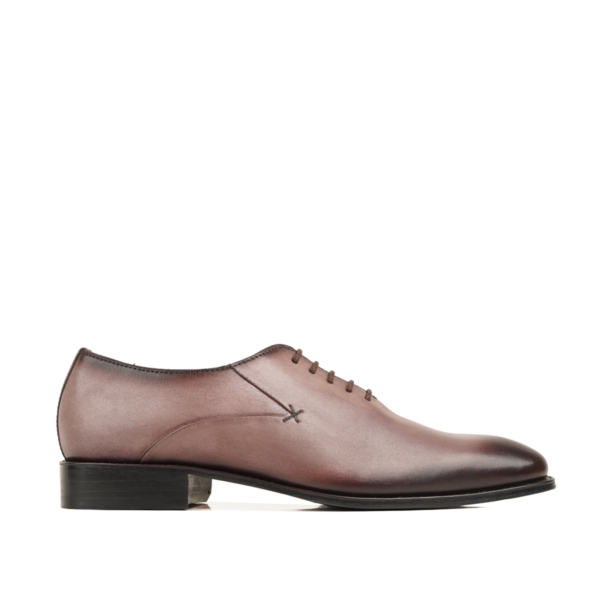Cisco - Men's Burnished Beige Calf Leather Wholecut Shoe