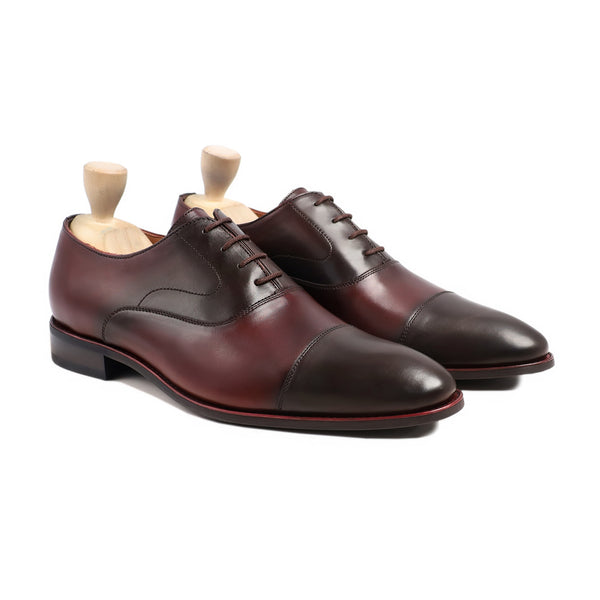 Cottbus - Men's Burnished Oxblood Calf Leather Oxford Shoe