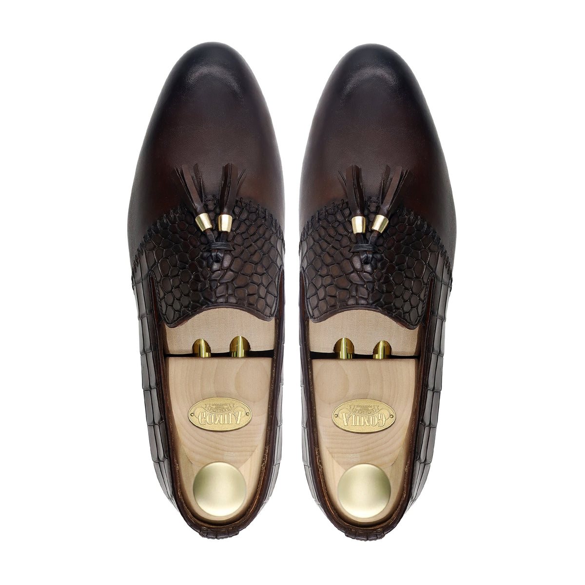 Dwane - Men's Dark Brown Calf Leather Loafer