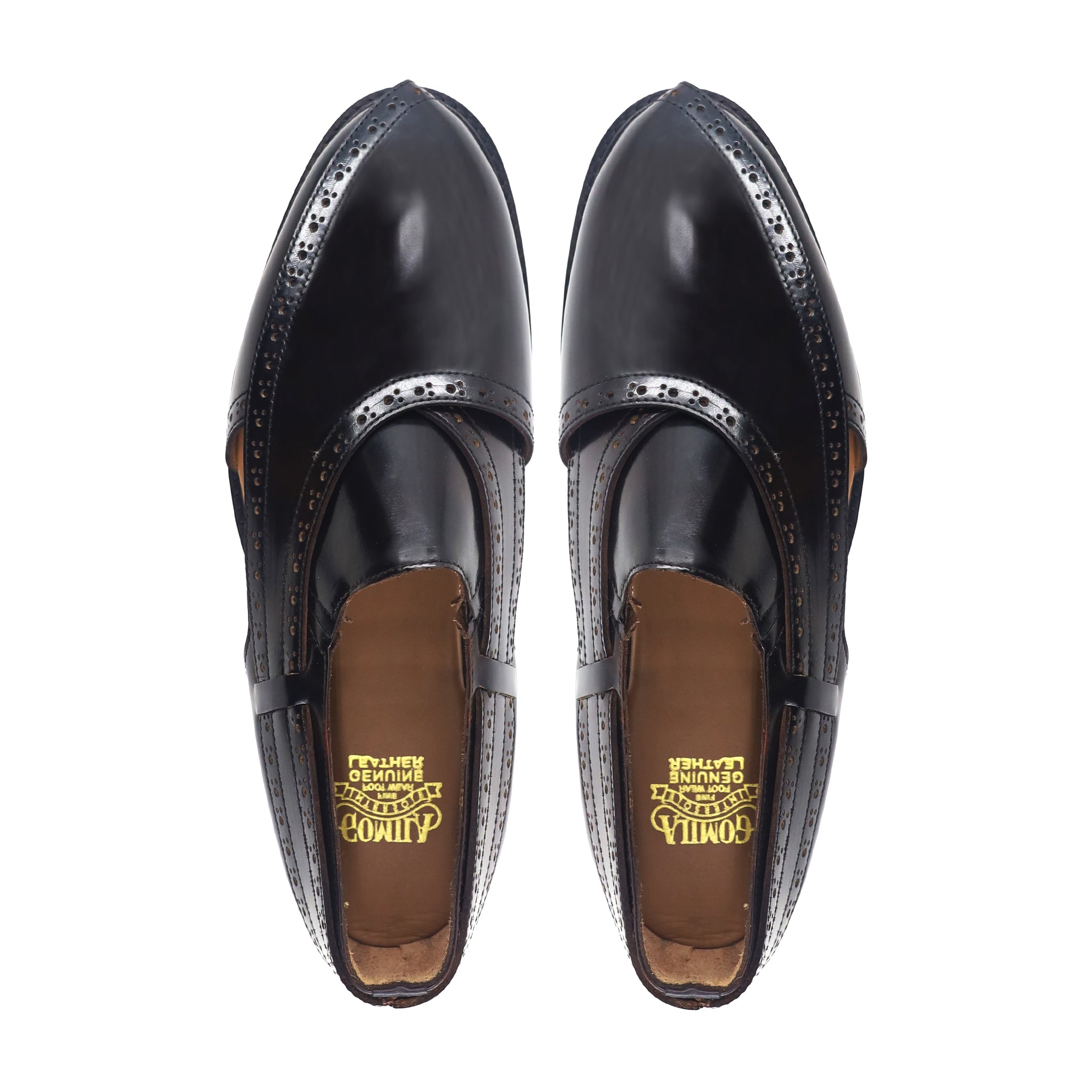 Kalen - Men's Oxblood Box Leather High Shine Sandal