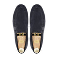 Crest - Men's Dark Blue Suede Loafer