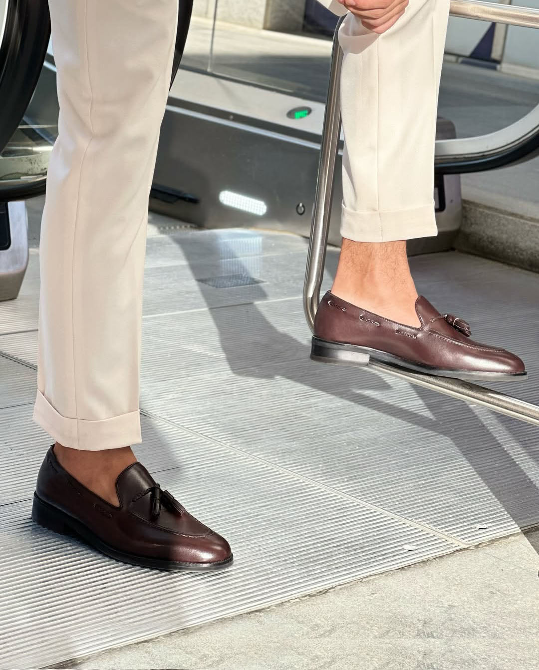 Moscow - Men's Dark Brown Calf Leather Loafer