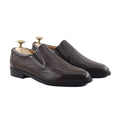 Esker - Men's Dark Brown Pebble Grain Loafer
