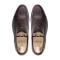 Donato - Men's Dark Brown Calf Leather Oxford Shoe