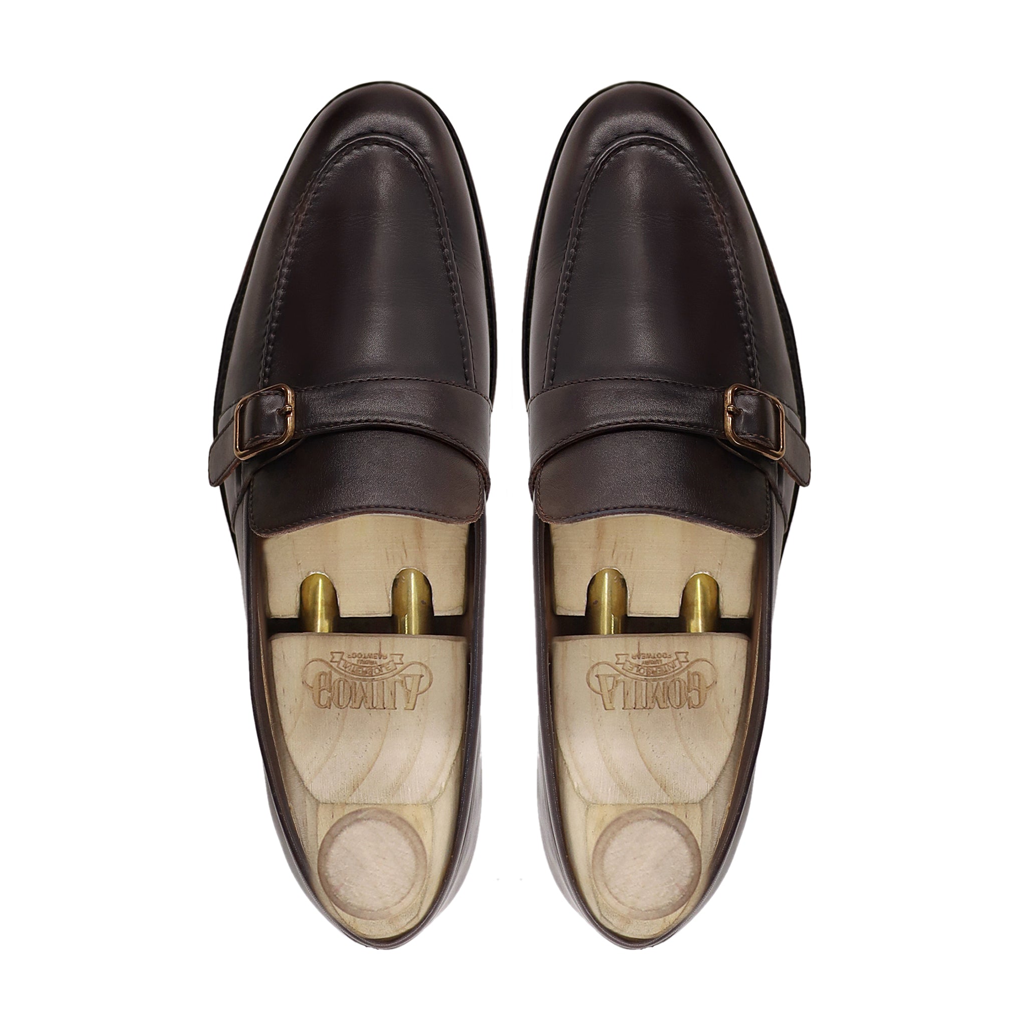 Cyner - Men's Dark Brown Calf Leather Loafer