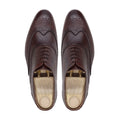 Koji - Men's Oxblood Pebble Grain Leather Oxford Shoe