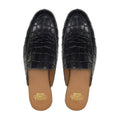 Rook - Men's Black Calf Leather Slipper