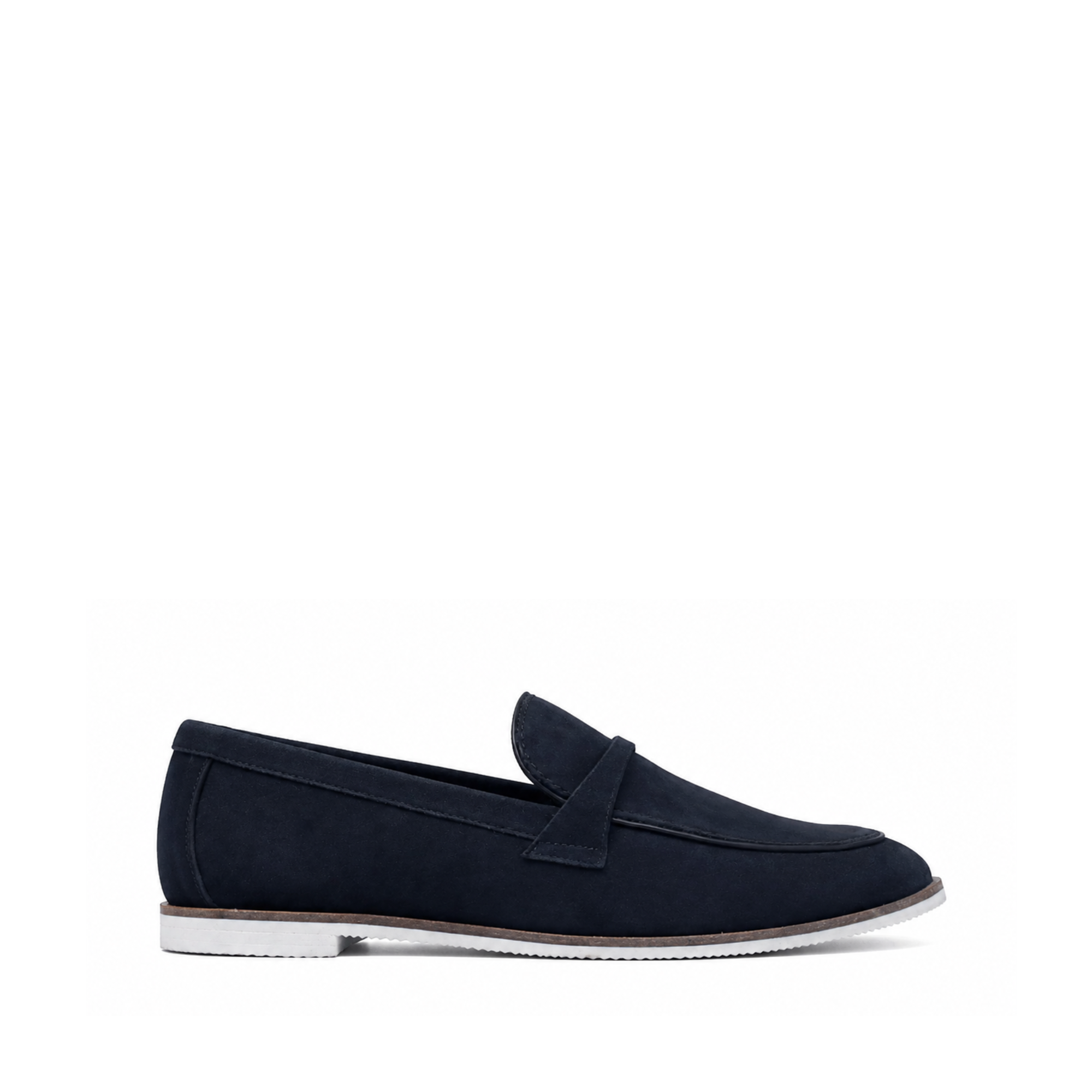 Eli - Women's Dark Blue Loafer