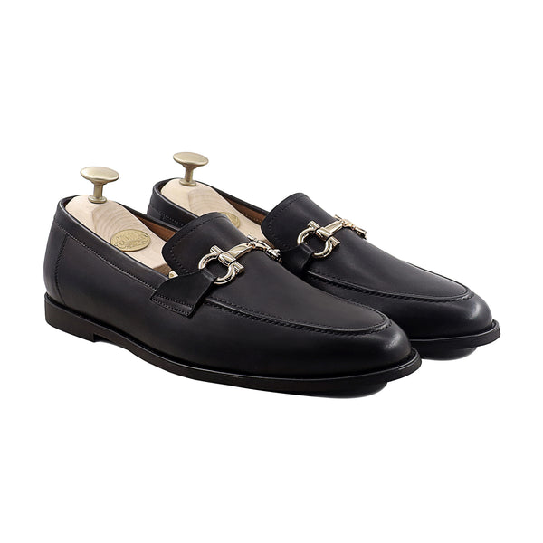 Essen - Men's Dark Brown Calf Leather Loafer