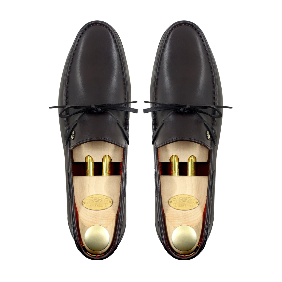 Frenzy - Men's Dark Brown Calf Leather Loafer