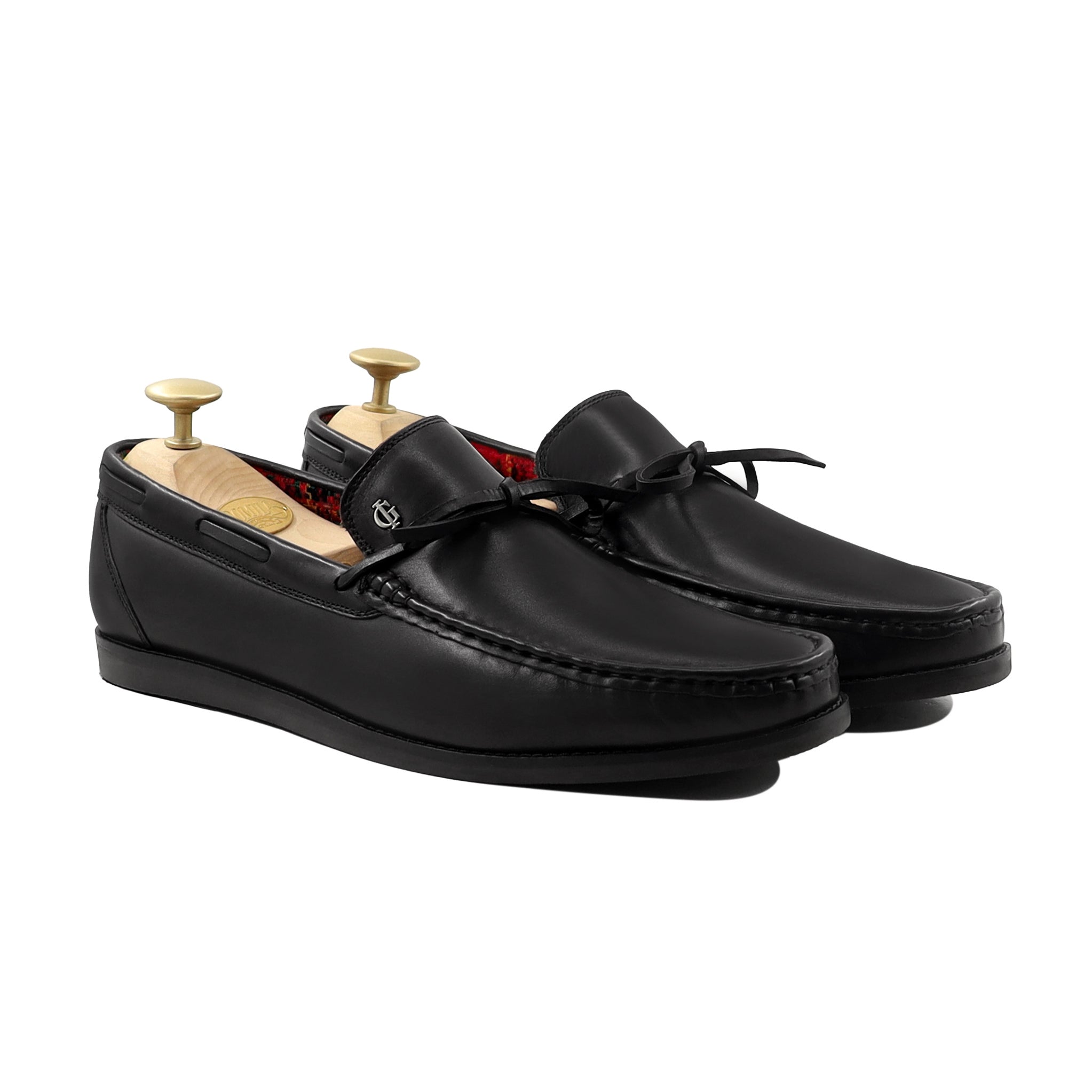 Frenzy - Men's Black Calf Leather Loafer