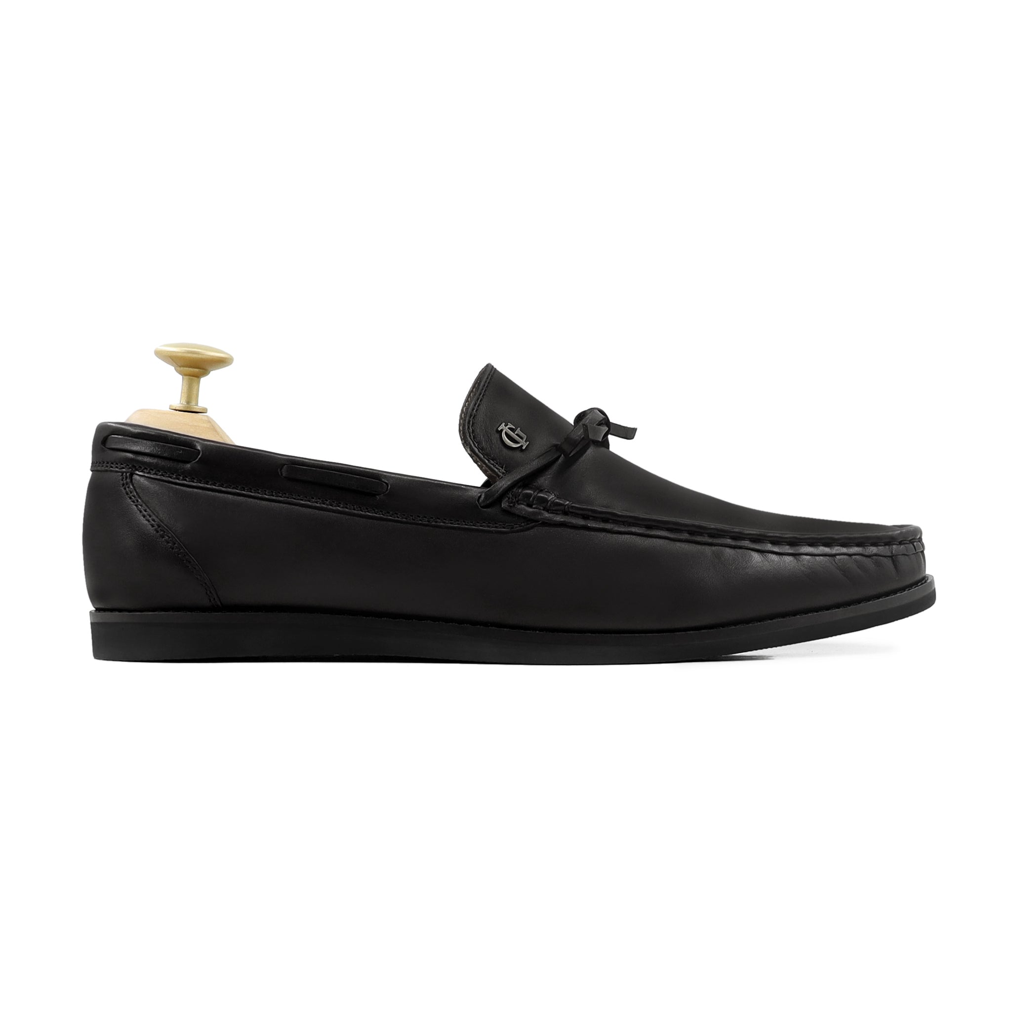 Frenzy - Men's Black Calf Leather Loafer