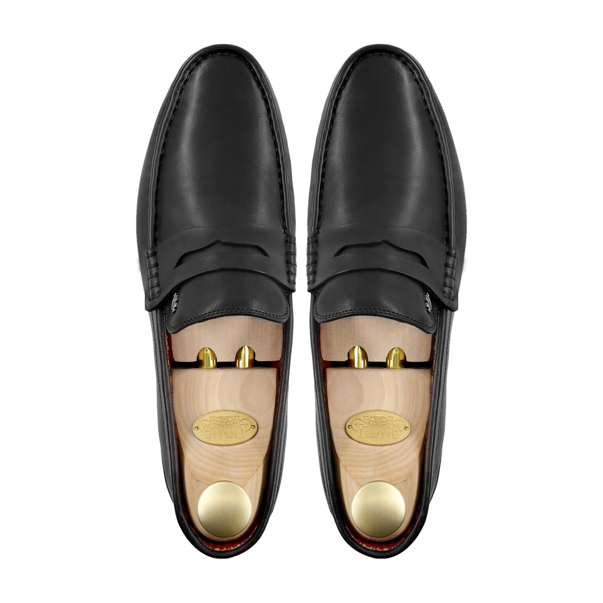 Fronzay - Men's Black Calf Leather Loafer