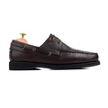 Anymz - Men's Dark Brown Calf Leather Derby Shoe