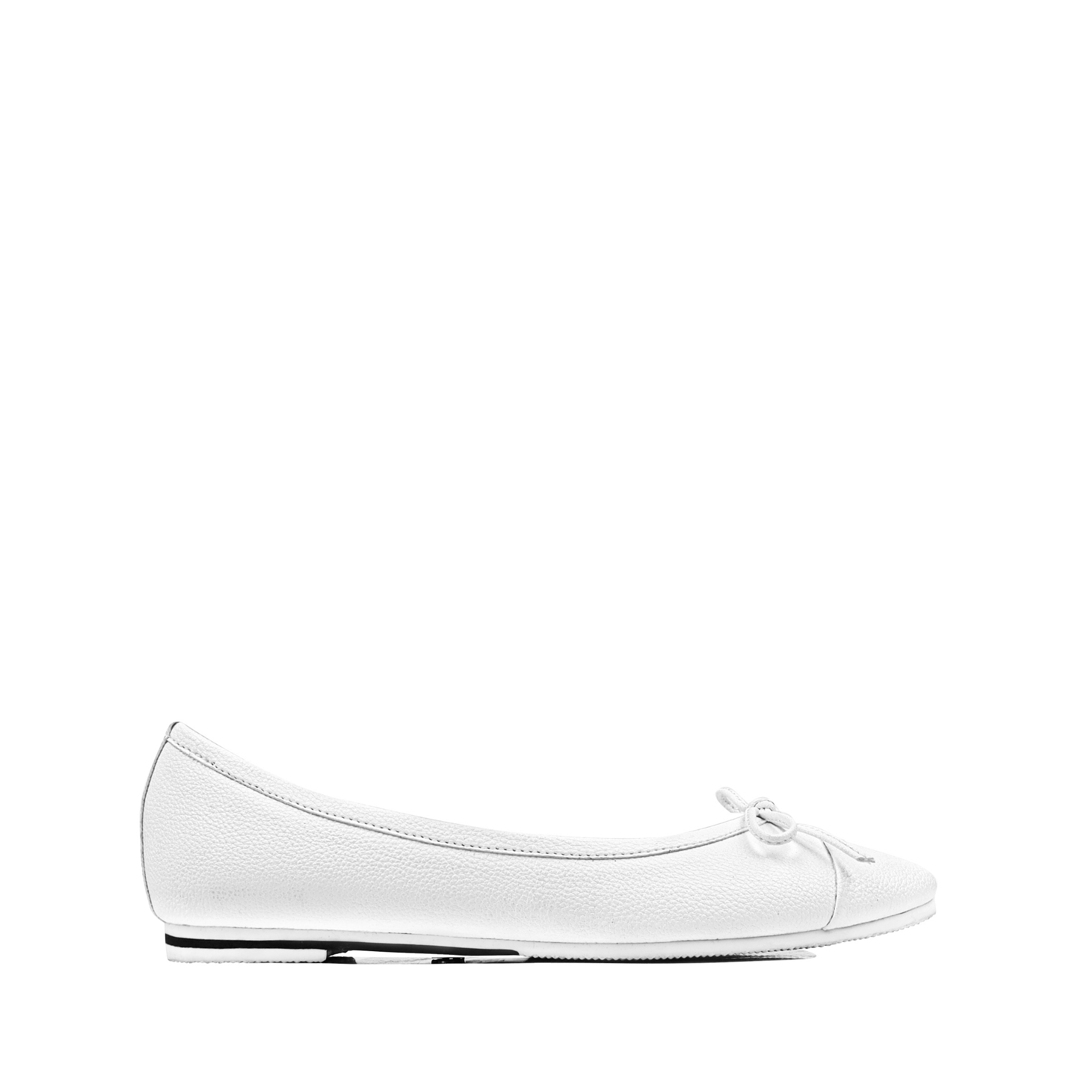 Serelina - Ladies White Loafer