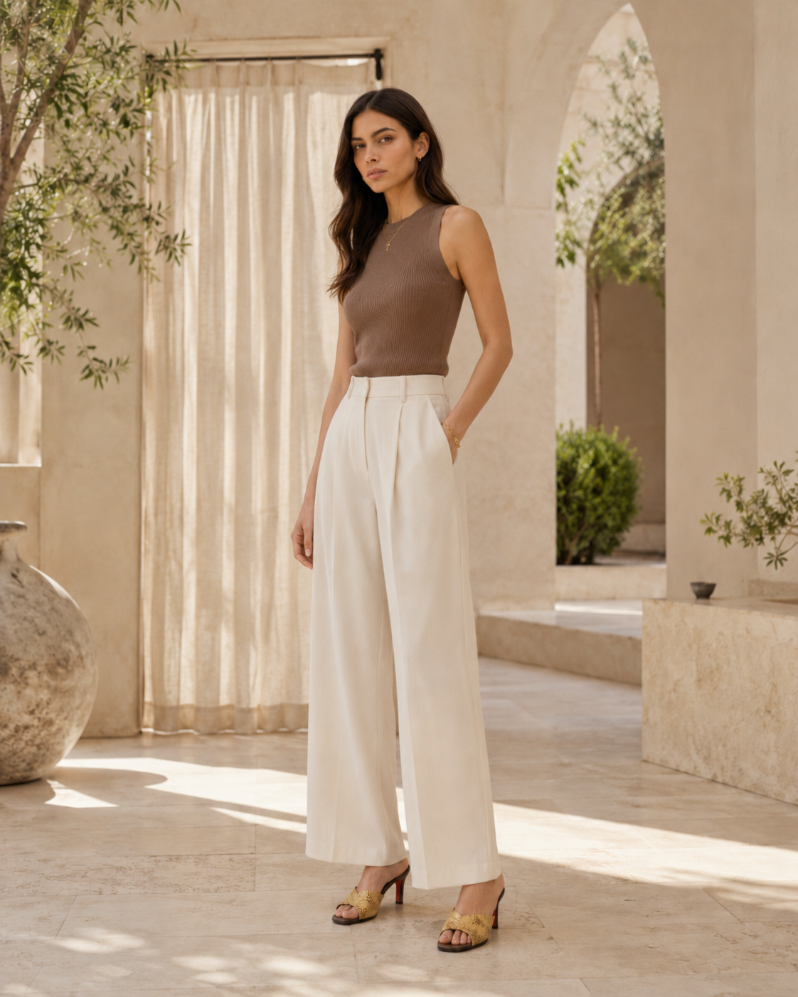 Oaklyn - Women's Desert Sand Heel