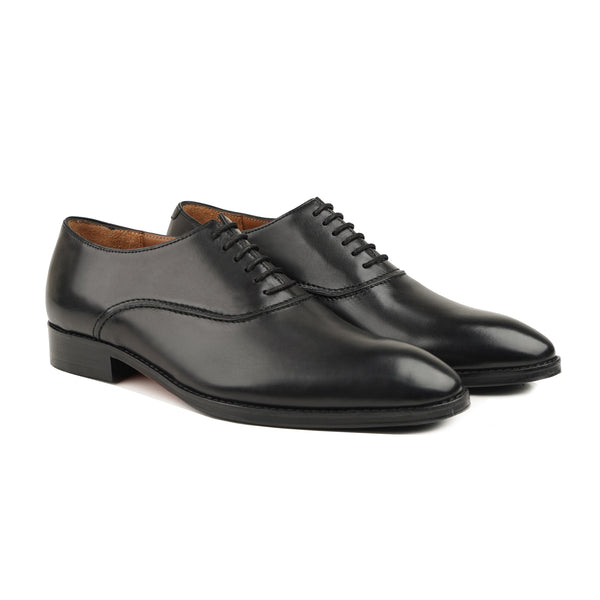 Charro - Men's Black Calf Leather Oxford Shoe