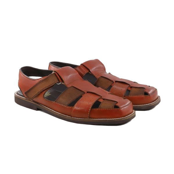 Keltin - Men's Tan Calf Leather Sandal