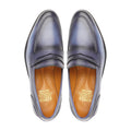 Yasa - Men's Burnished Blue Calf Leather Loafer