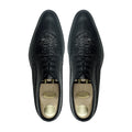 Celena - Men's Black Patent Leather And Calf Leather Derby Shoe