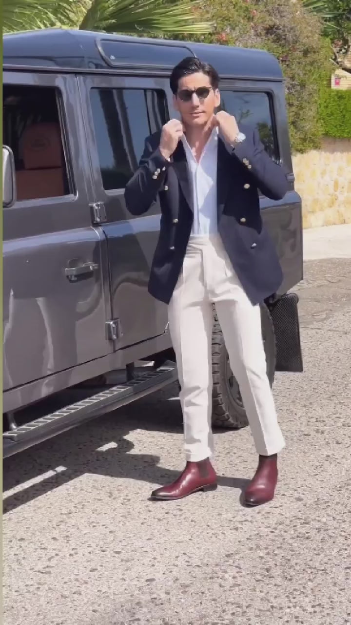Bamako - Men's Burnished Brown Calf Leather Chelsea Boot video