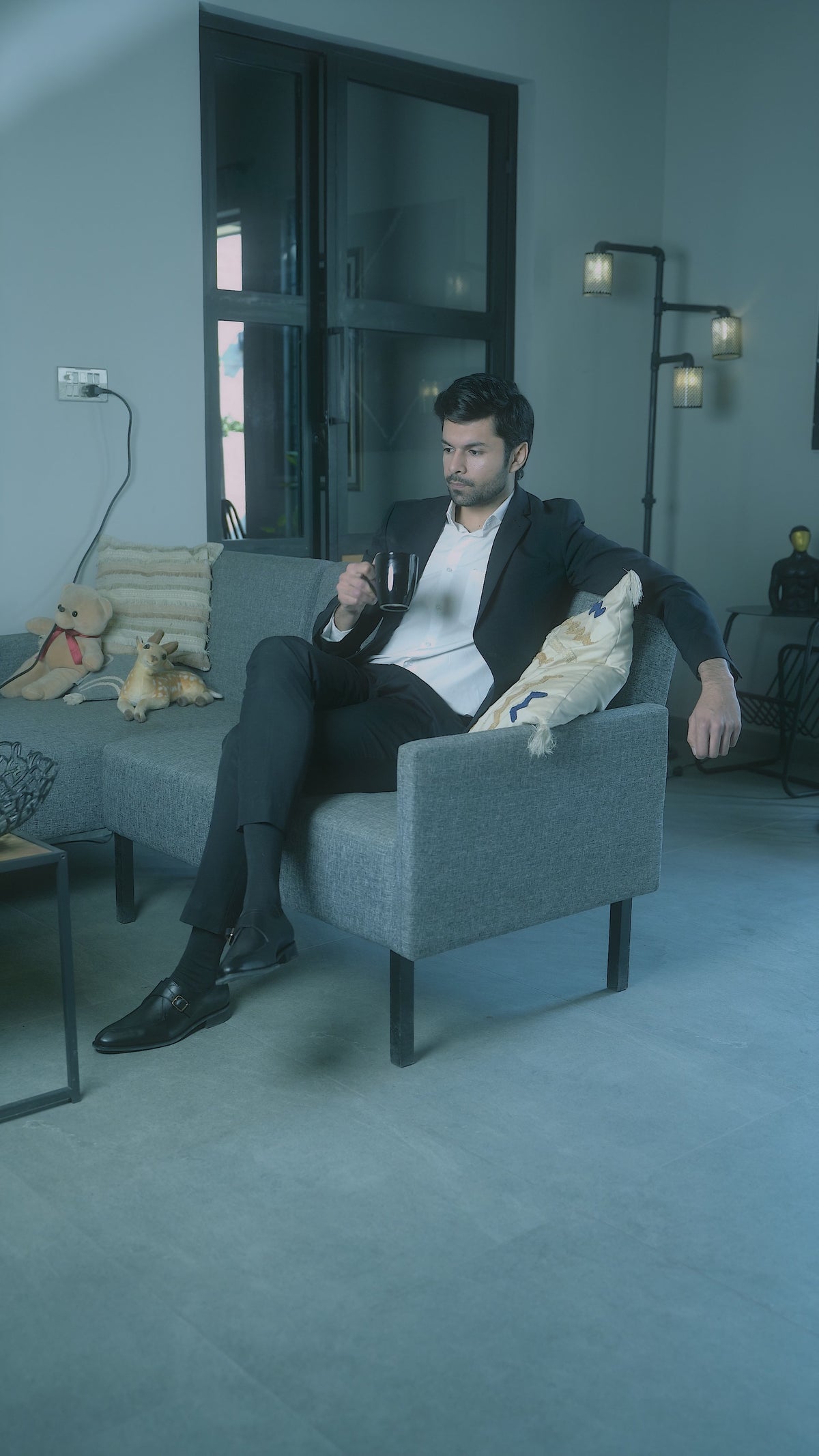 Tavistock - Men's Black Calf Leather Single Monkstrap video