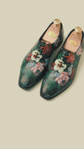 Ryker - Men's Black Hand Painted Wholecut video