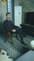 Wickford - Men's Black Calf Leather Oxford Shoe video