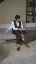 Esker - Men's Dark Brown Pebble Grain Loafer video
