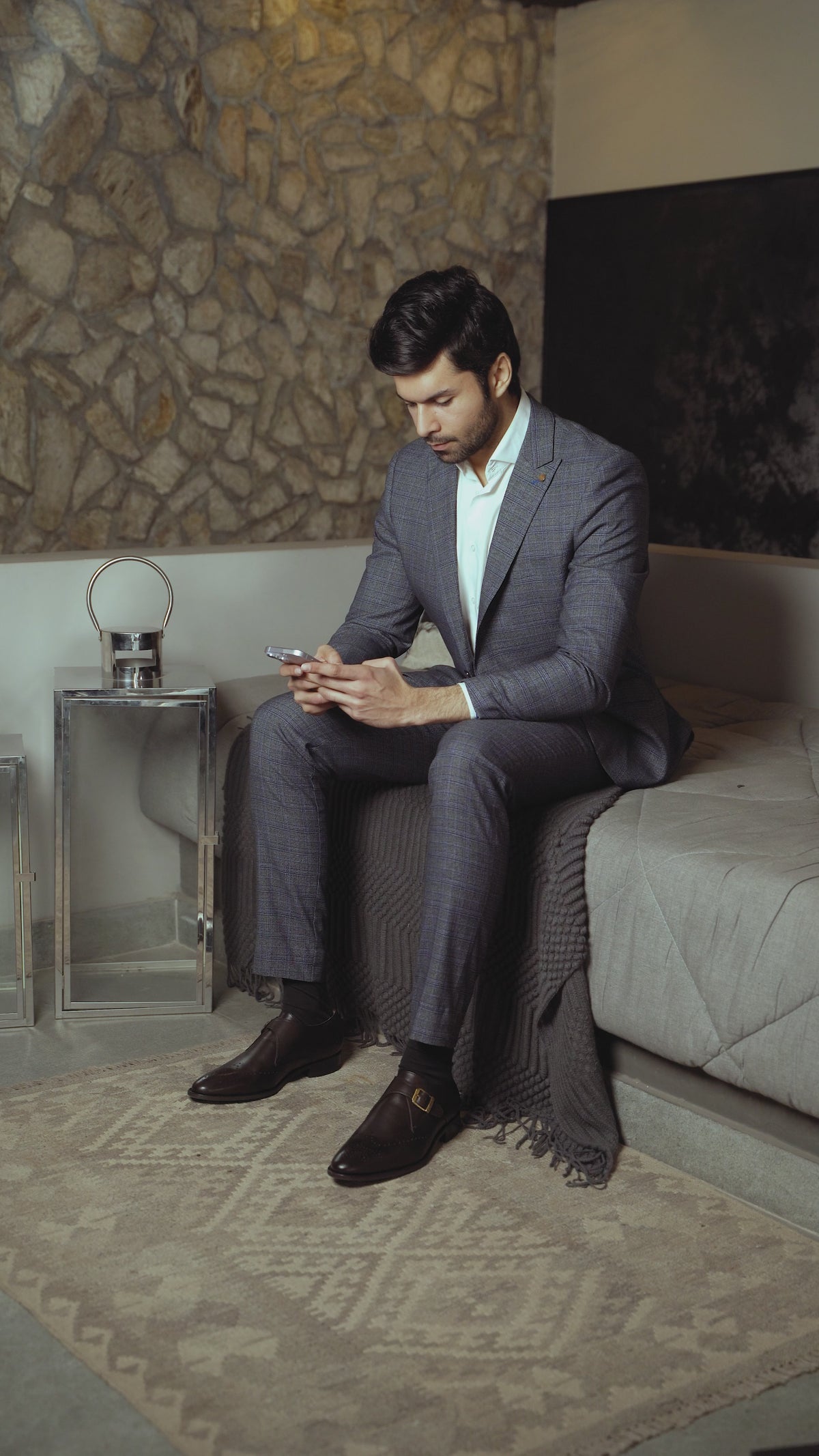 Brecon - Men's Dark Brown Calf Leather Single Monkstrap video