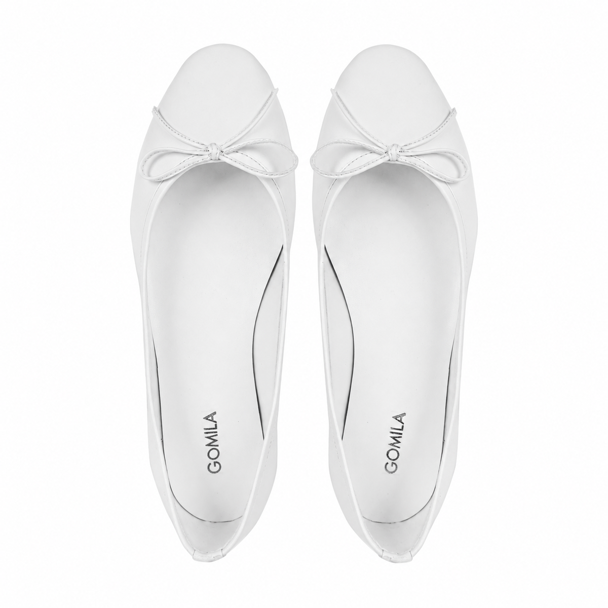 Hanwell - Ladies White Loafer