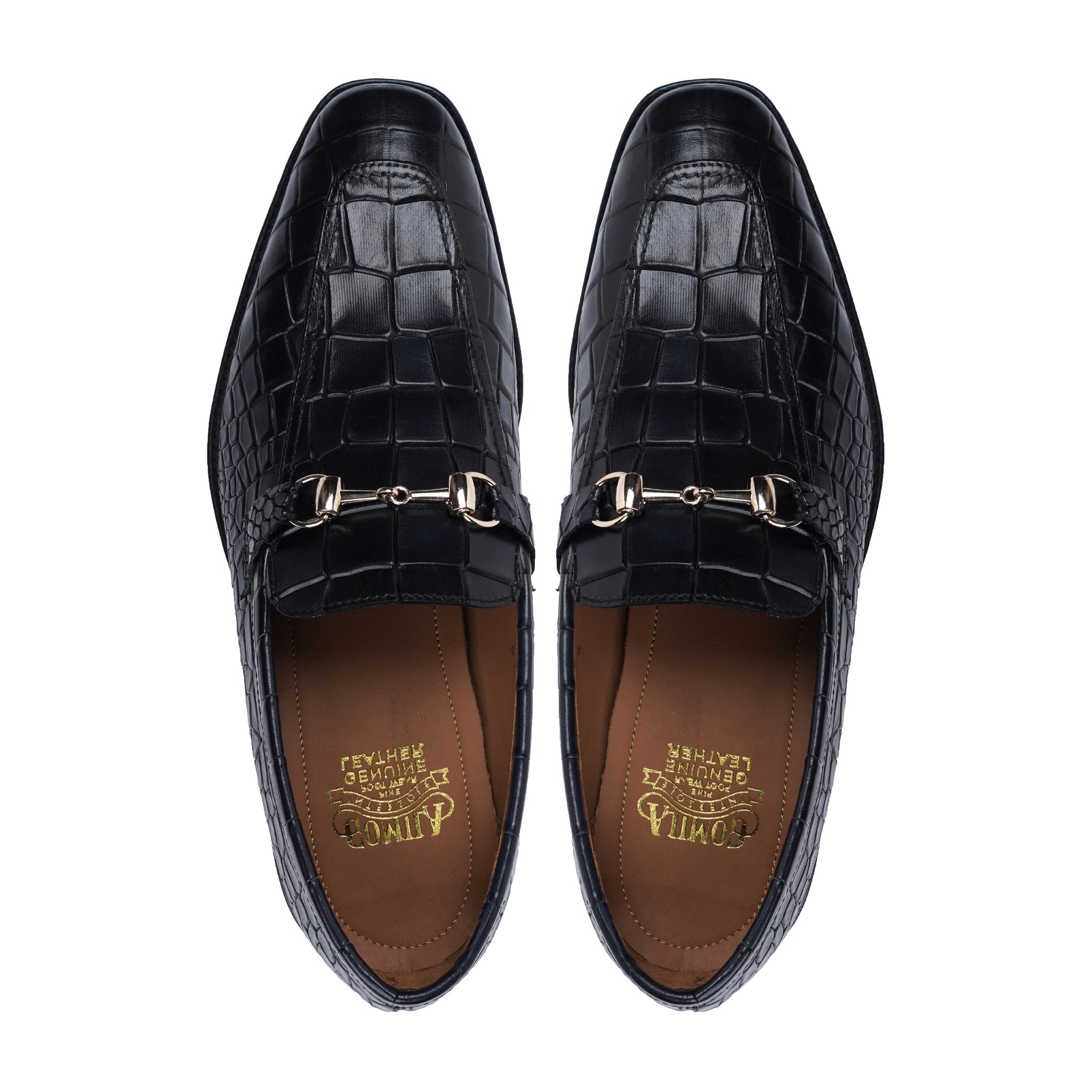Burlington - Men's Black Calf Leather Loafer