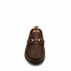 Luciano - Men's Brown Pebble Grain Leather Driver Shoe